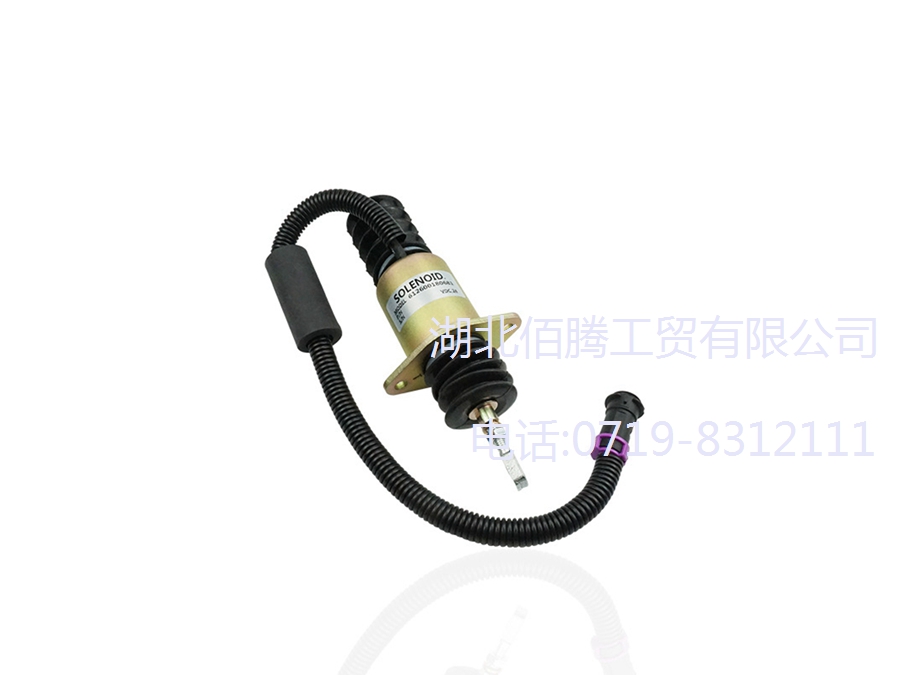612600180681柴油发电机配件停车电磁阀熄火电磁阀24V 